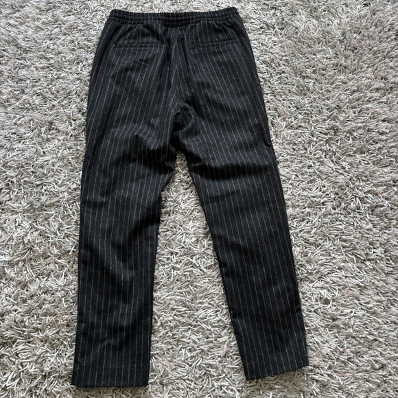 Ami Alexandre Mattiussi Pants Trousers Wool - Polyamide Striped - Picture 2 of 8